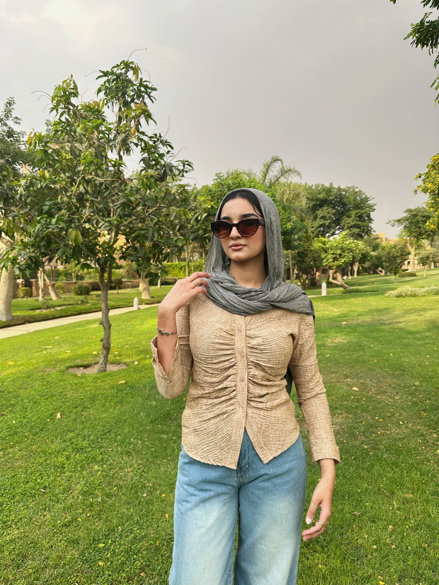 Ruched shirt AG