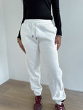 White sweatpants