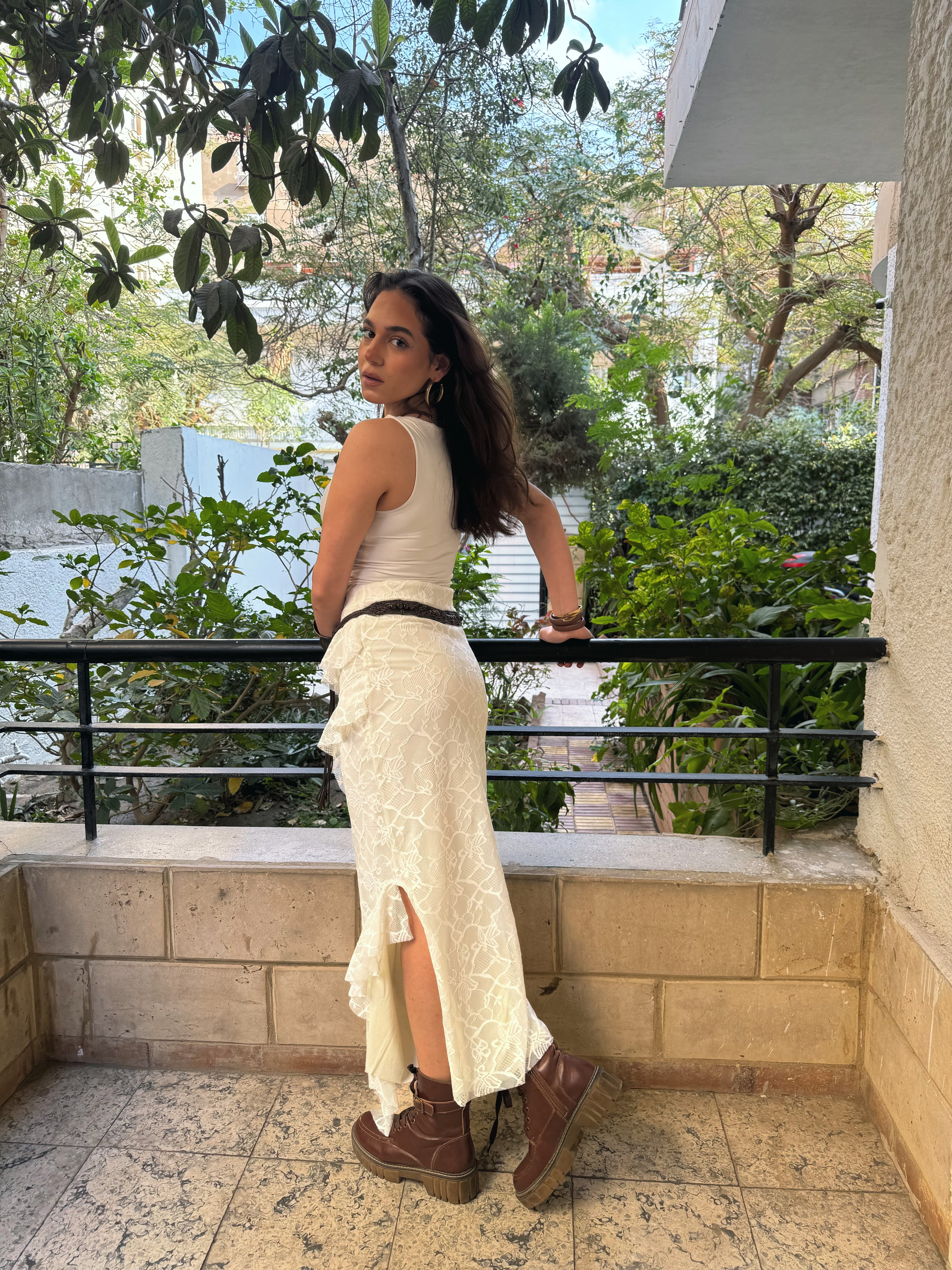 Ruffles skirt
