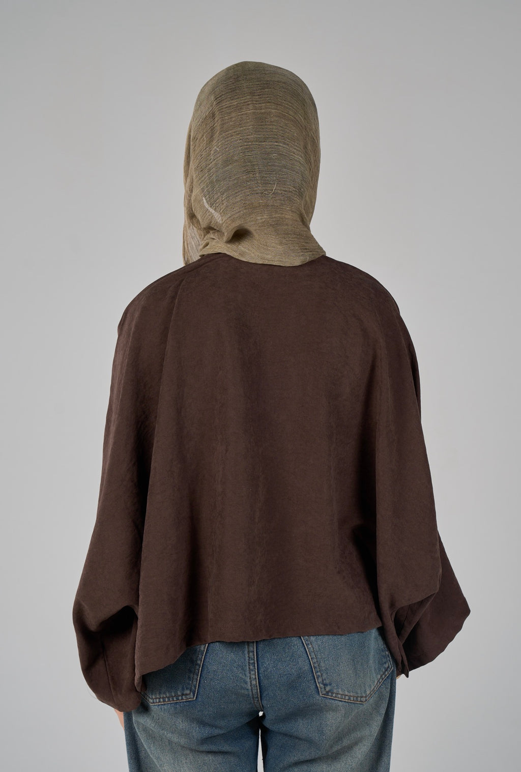 Sunset flare shirt - brown