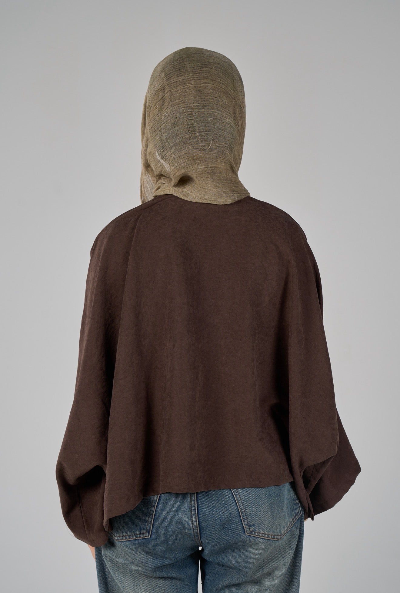 Sunset flare shirt - brown