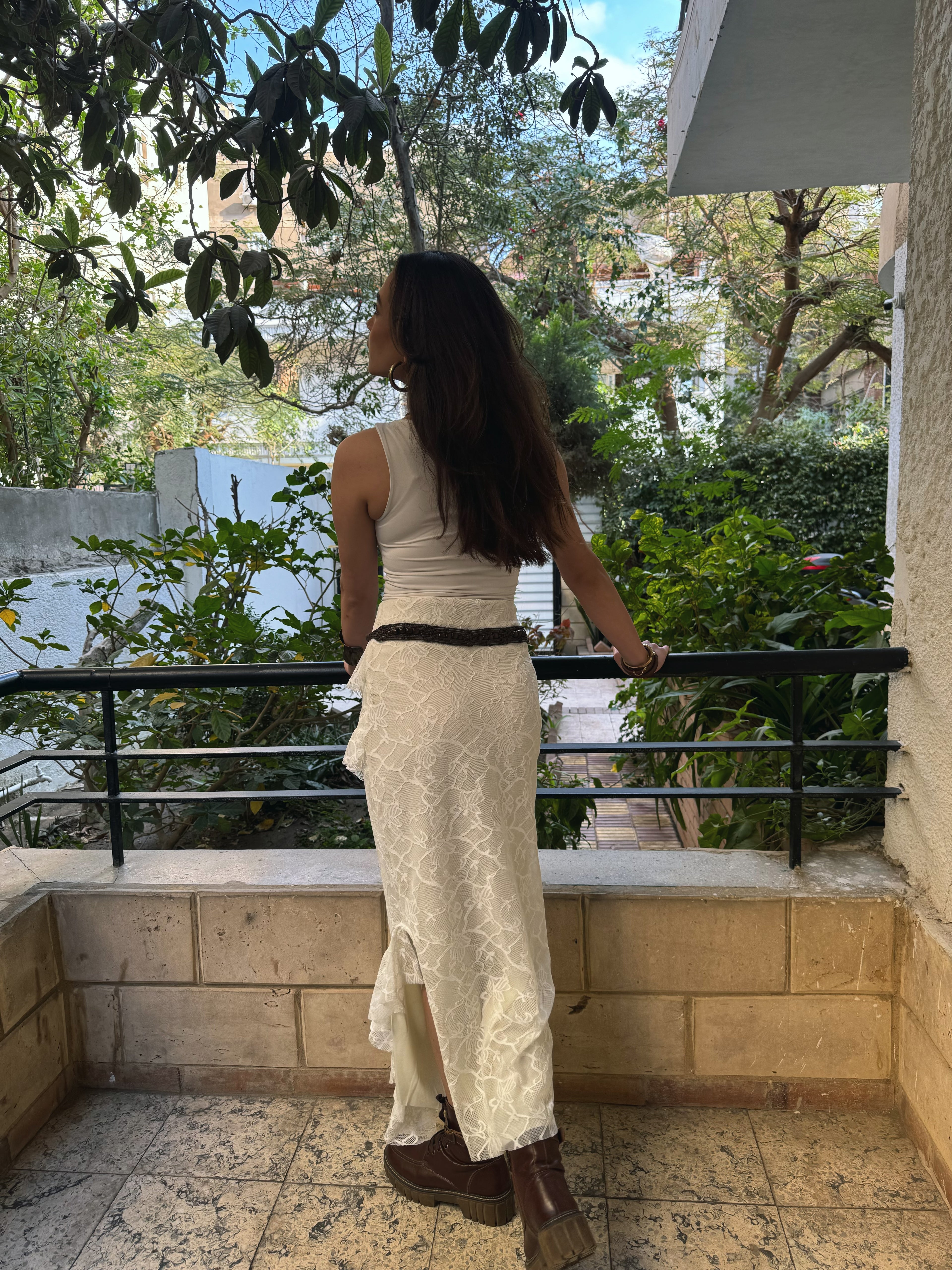 Ruffles skirt