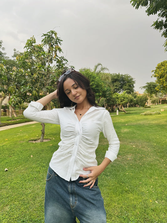 Ruched shirt AG