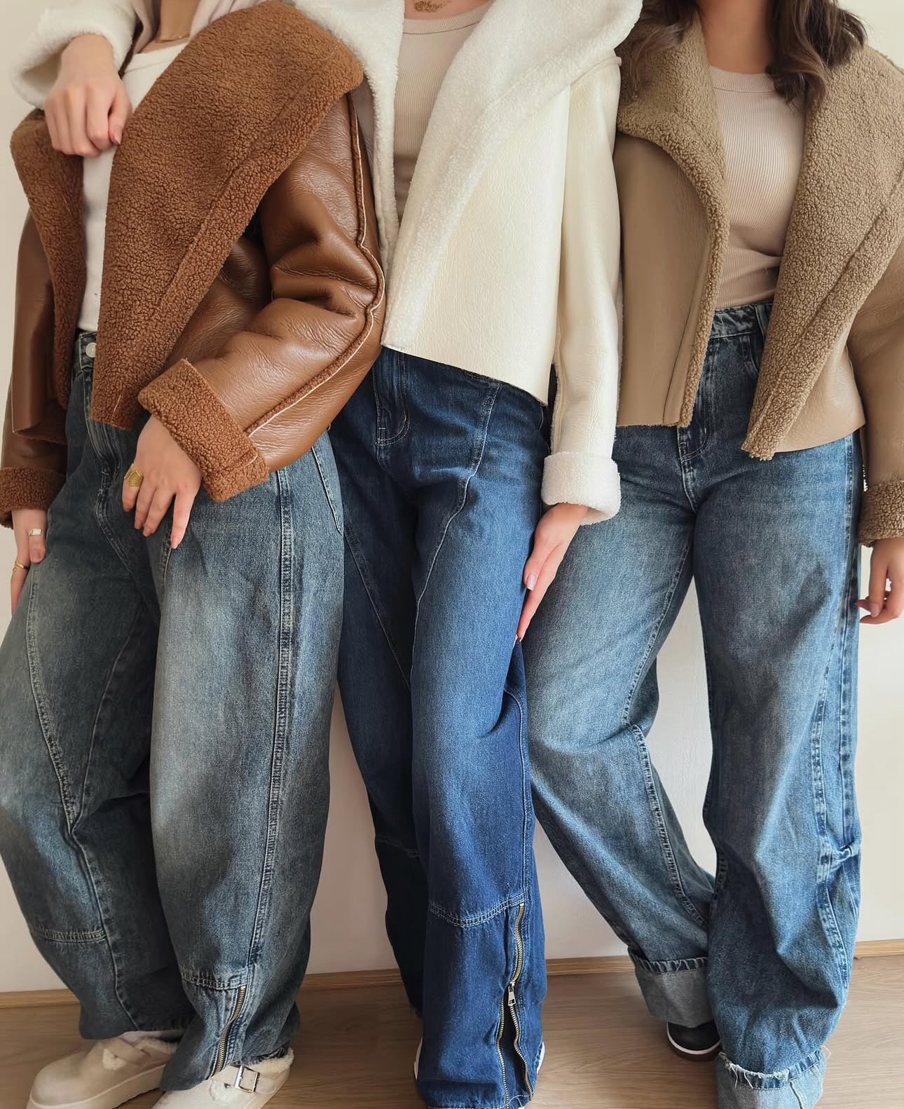 Jacket Teddy X leather