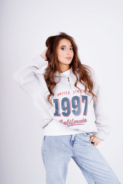 1997 half-zip sweatshirt