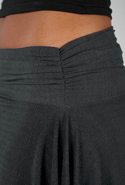 Crimpy skirt - washed Navy Blue