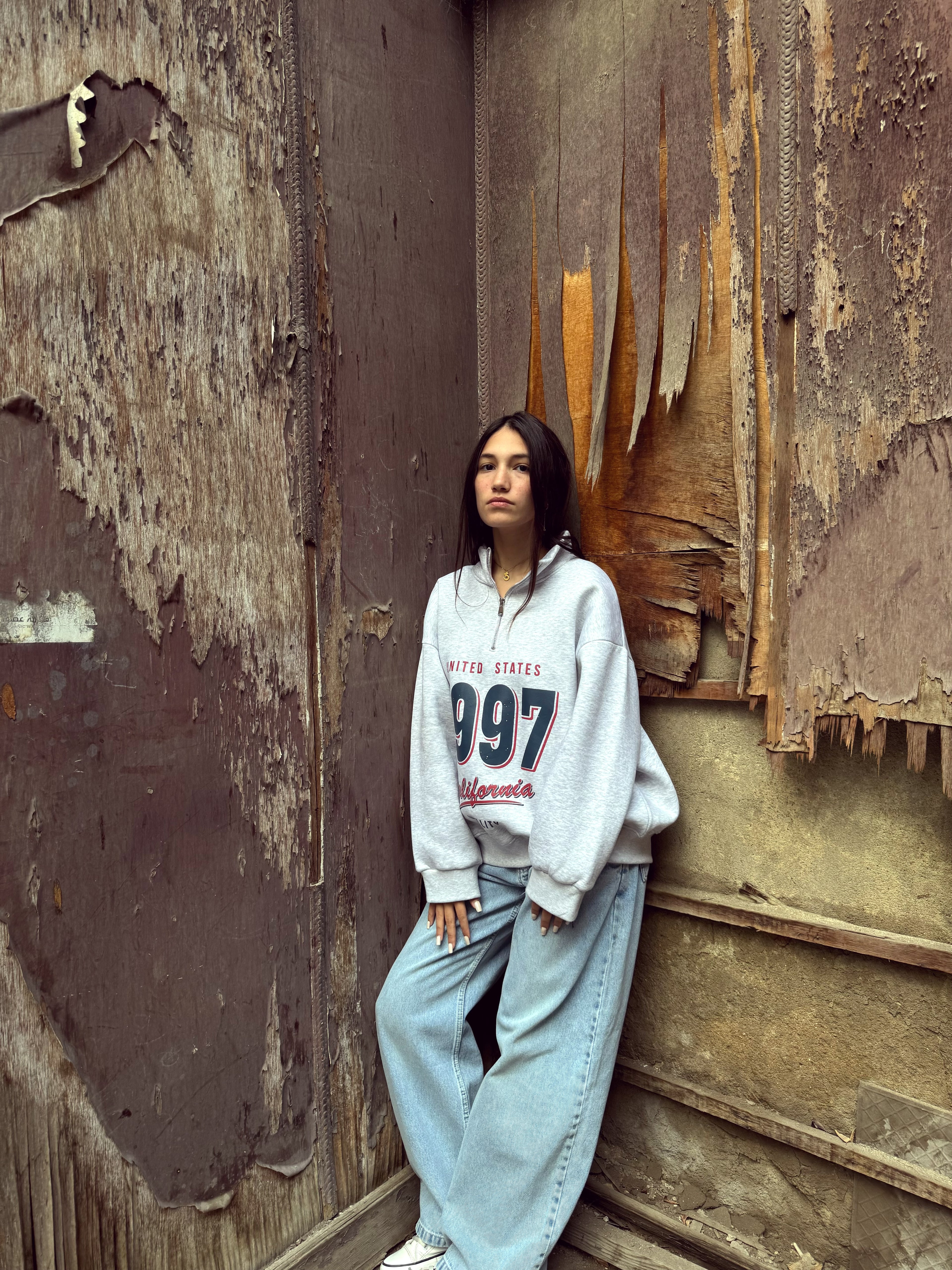 1997 half-zip sweatshirt