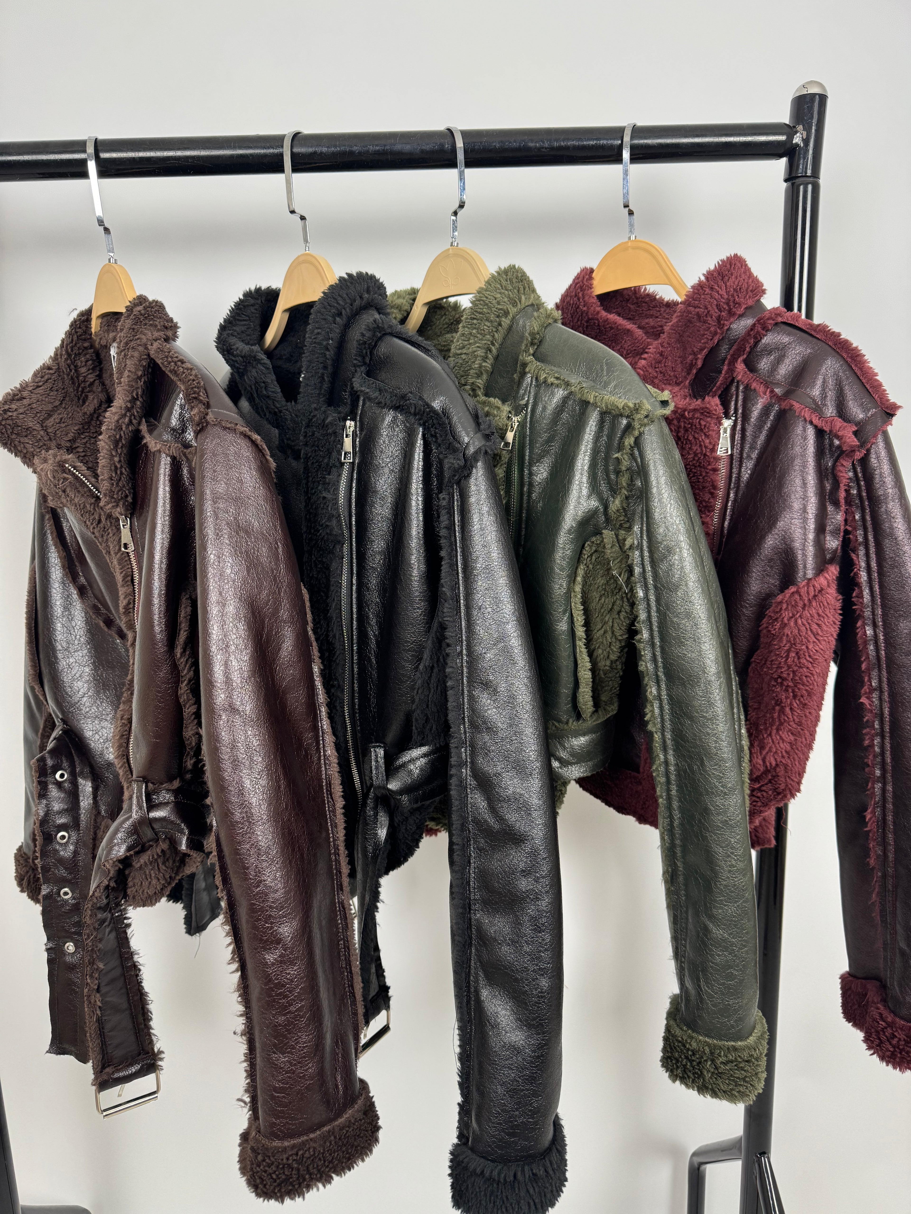 Leather X teddy catc