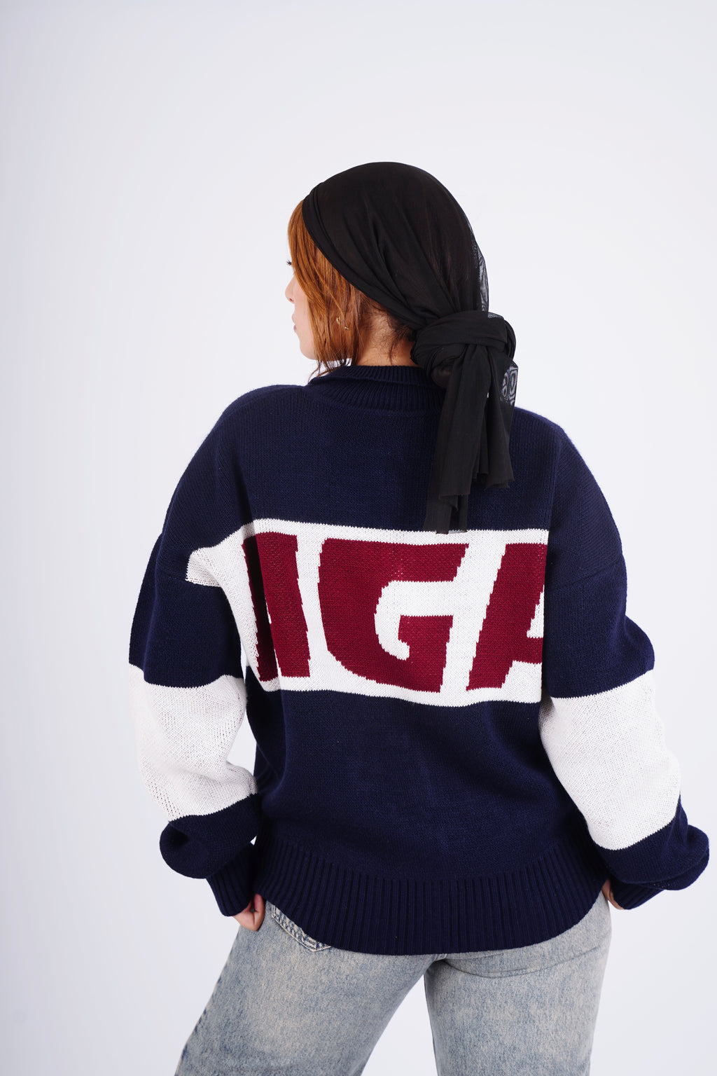 AGA Knit - navy blue