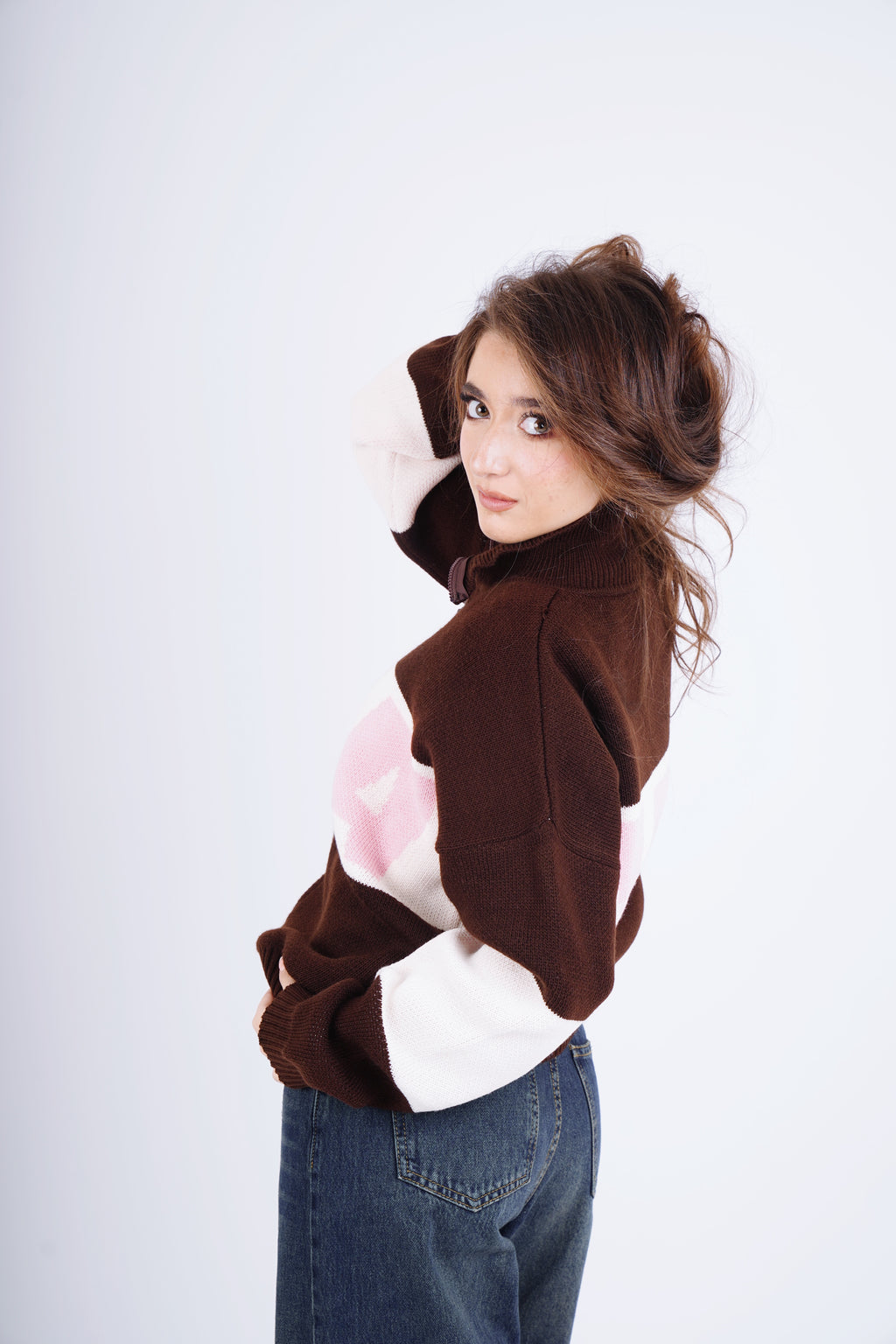 AGA knit - brown