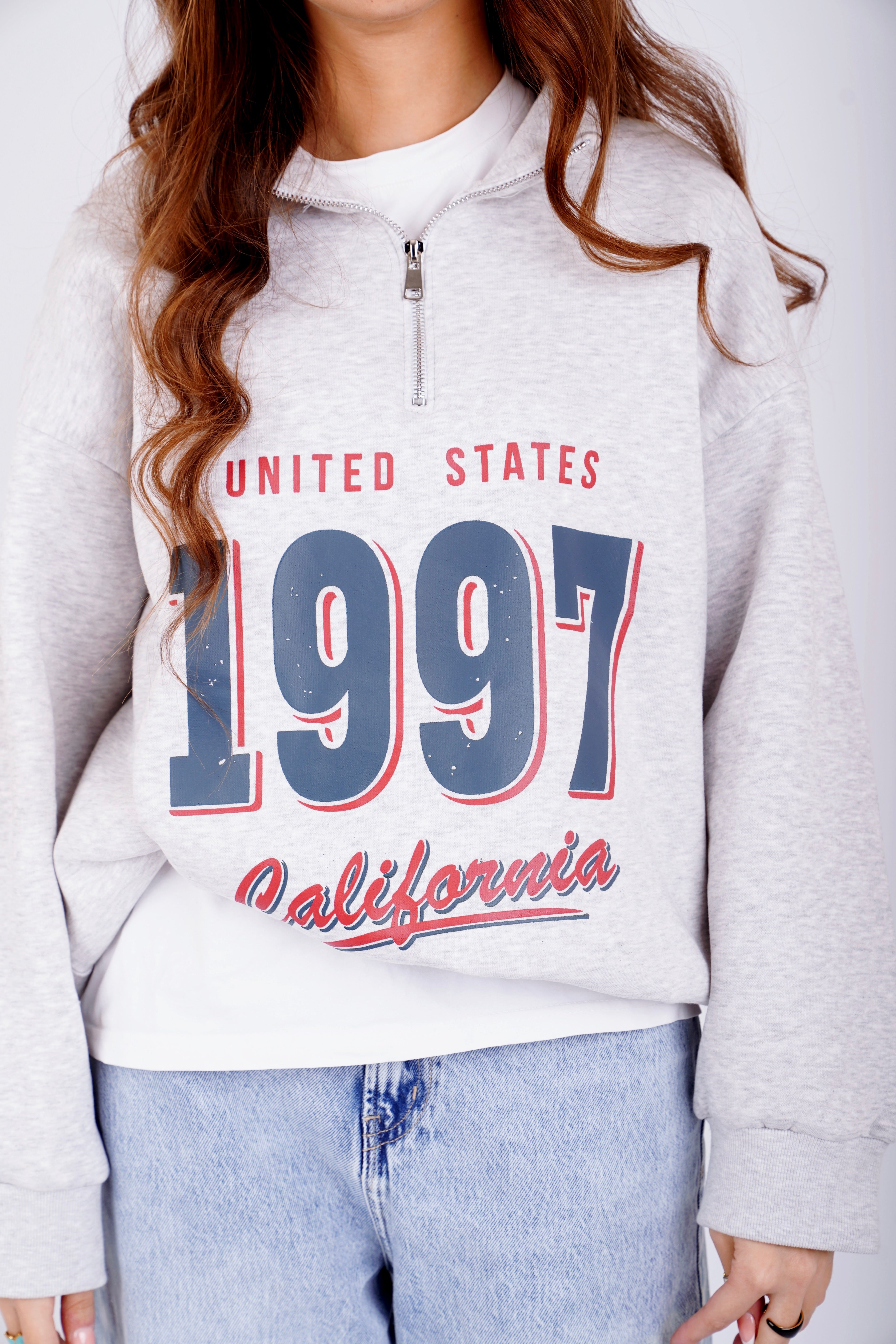 1997 half-zip sweatshirt