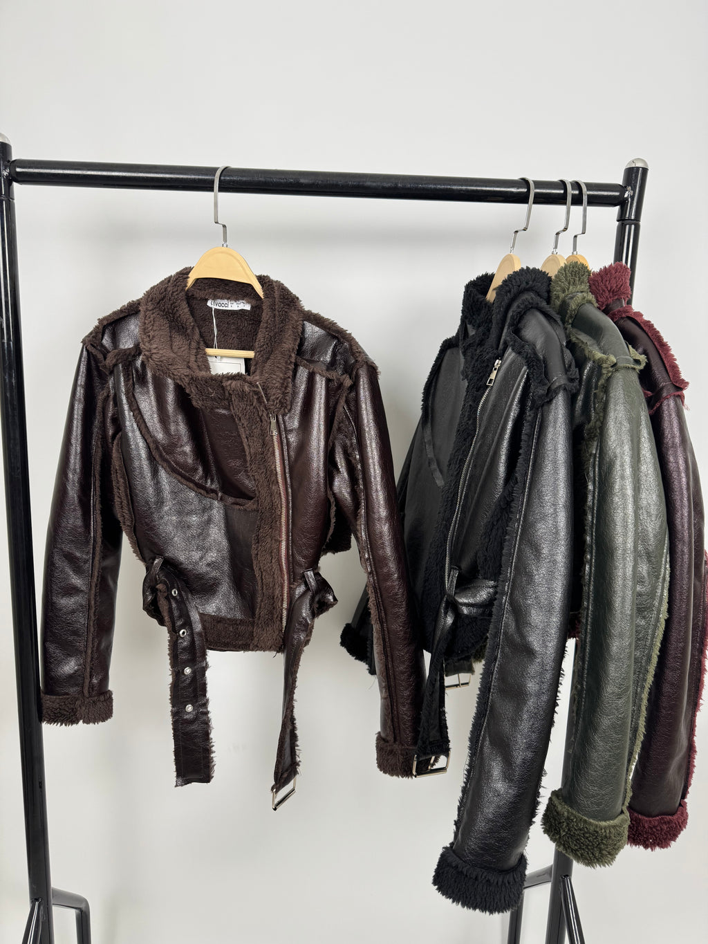 Leather X teddy catc