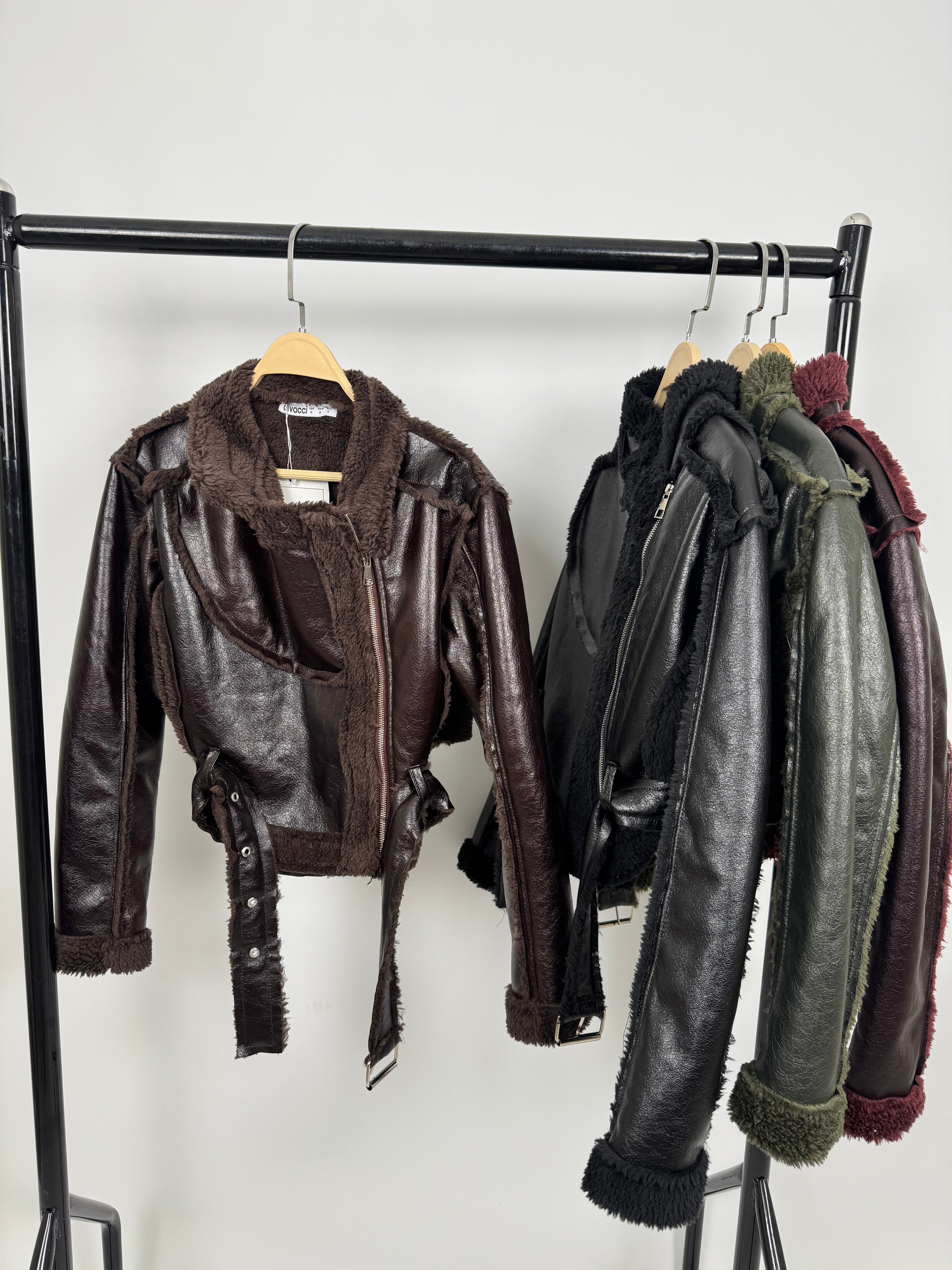 Leather X teddy catc