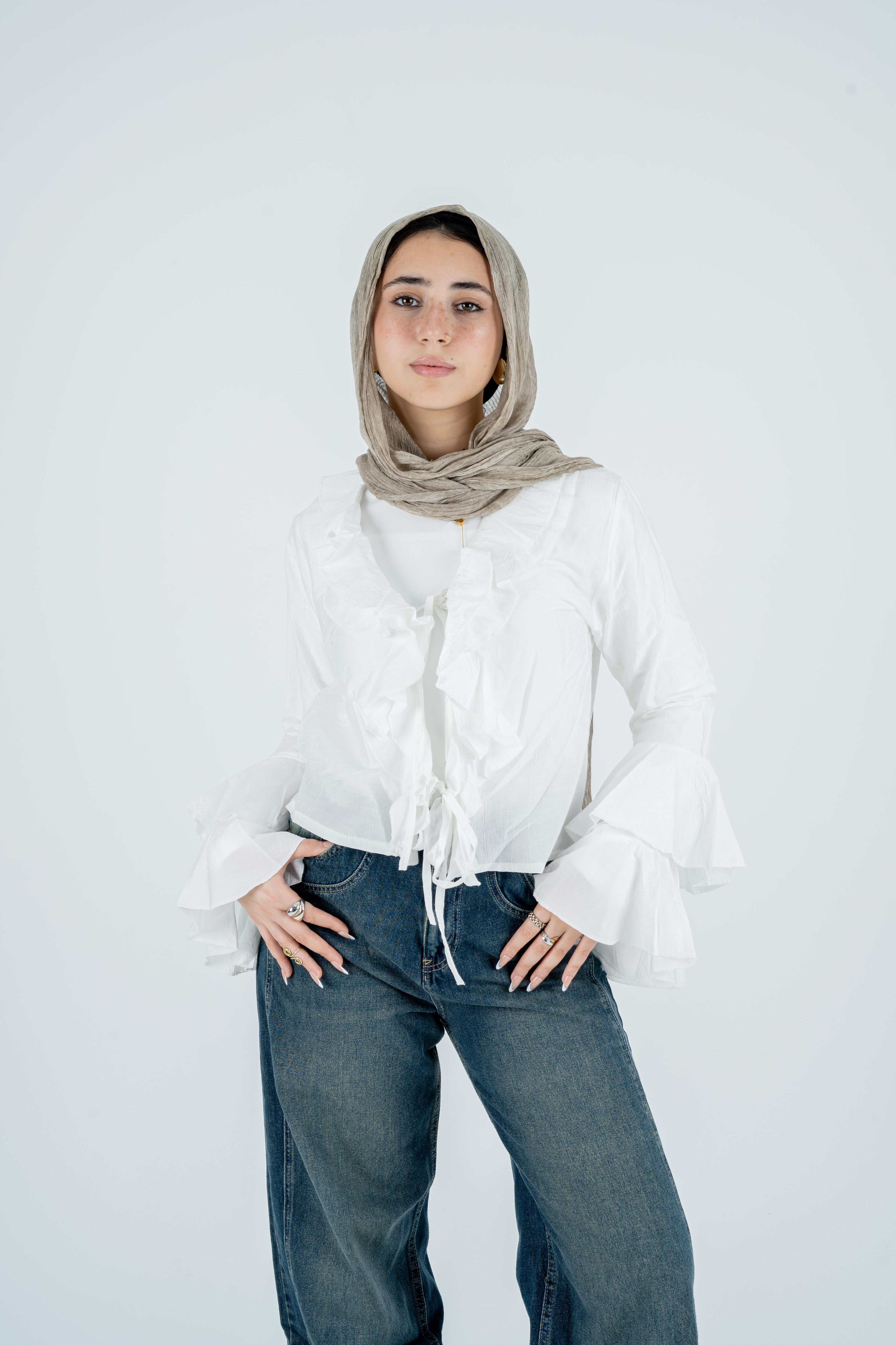 Ruffles blouse