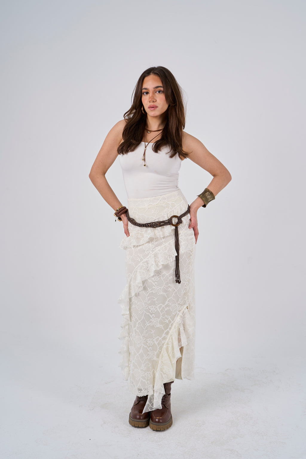 Ruffles skirt