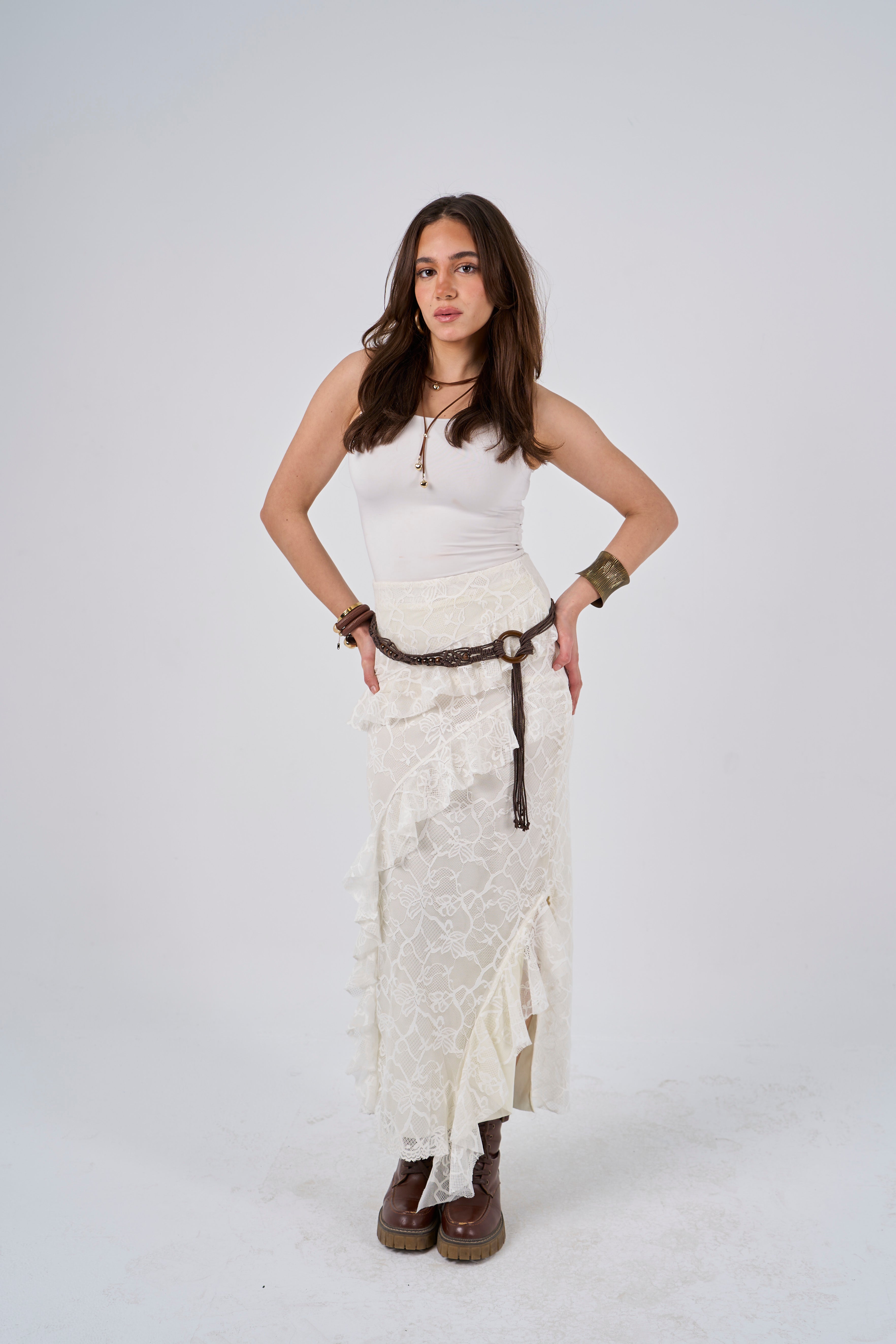 Ruffles skirt
