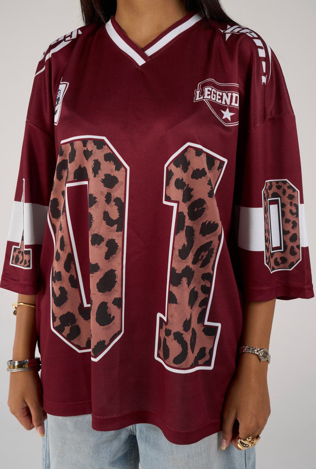 Jersey 01’ tiger - burgundy