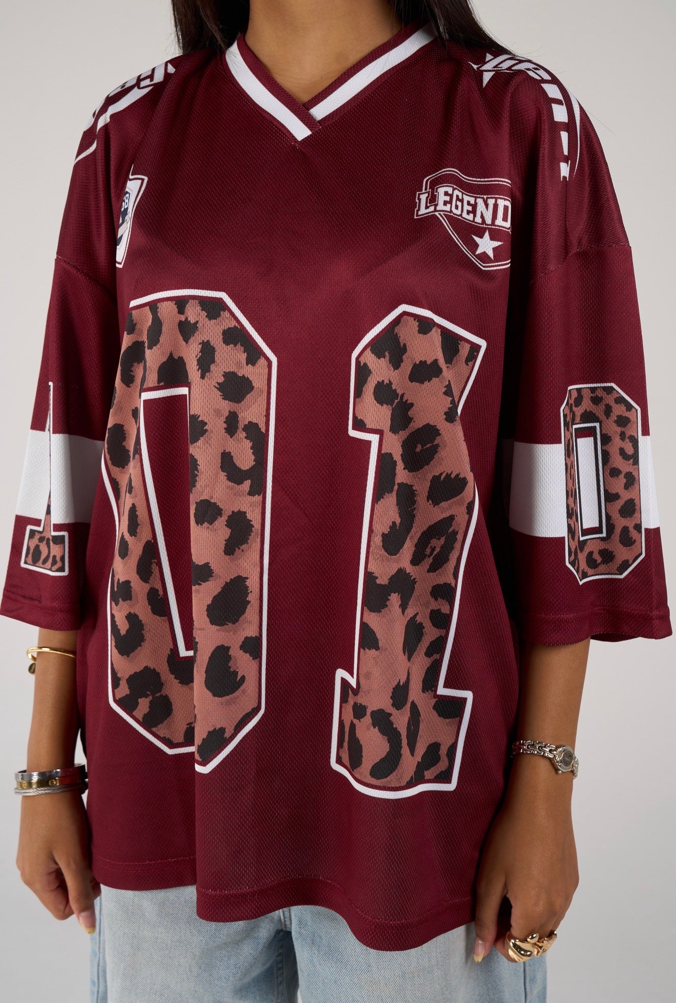 Jersey 01’ tiger - burgundy