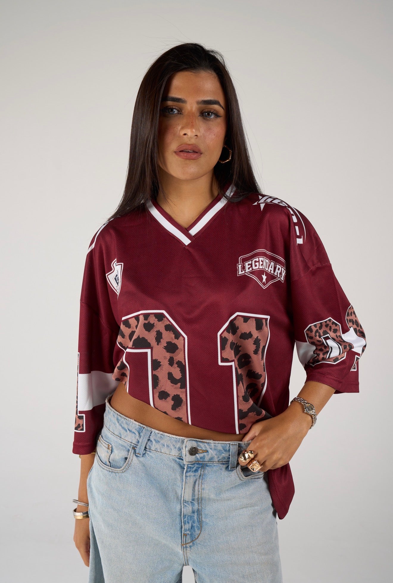 Jersey 01’ tiger - burgundy