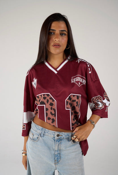 Jersey 01’ tiger - burgundy