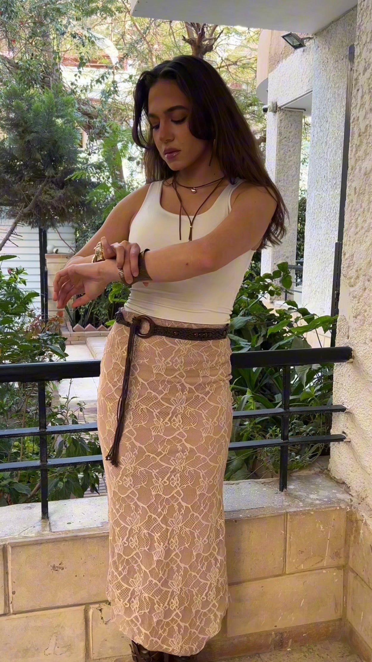 Triangle skirt