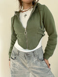 Corset with belt hoodie