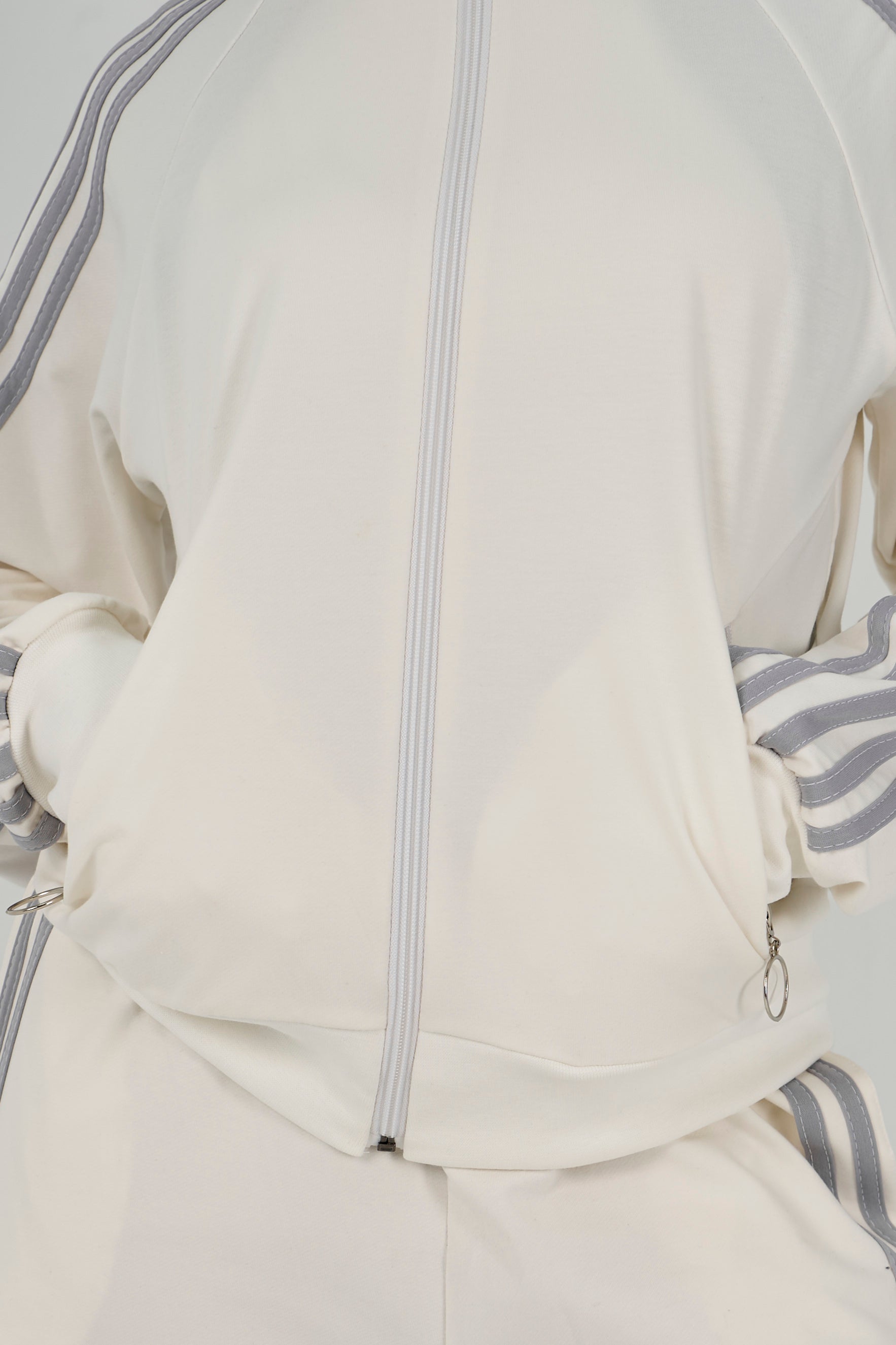 High Neck tracksuit - snow white