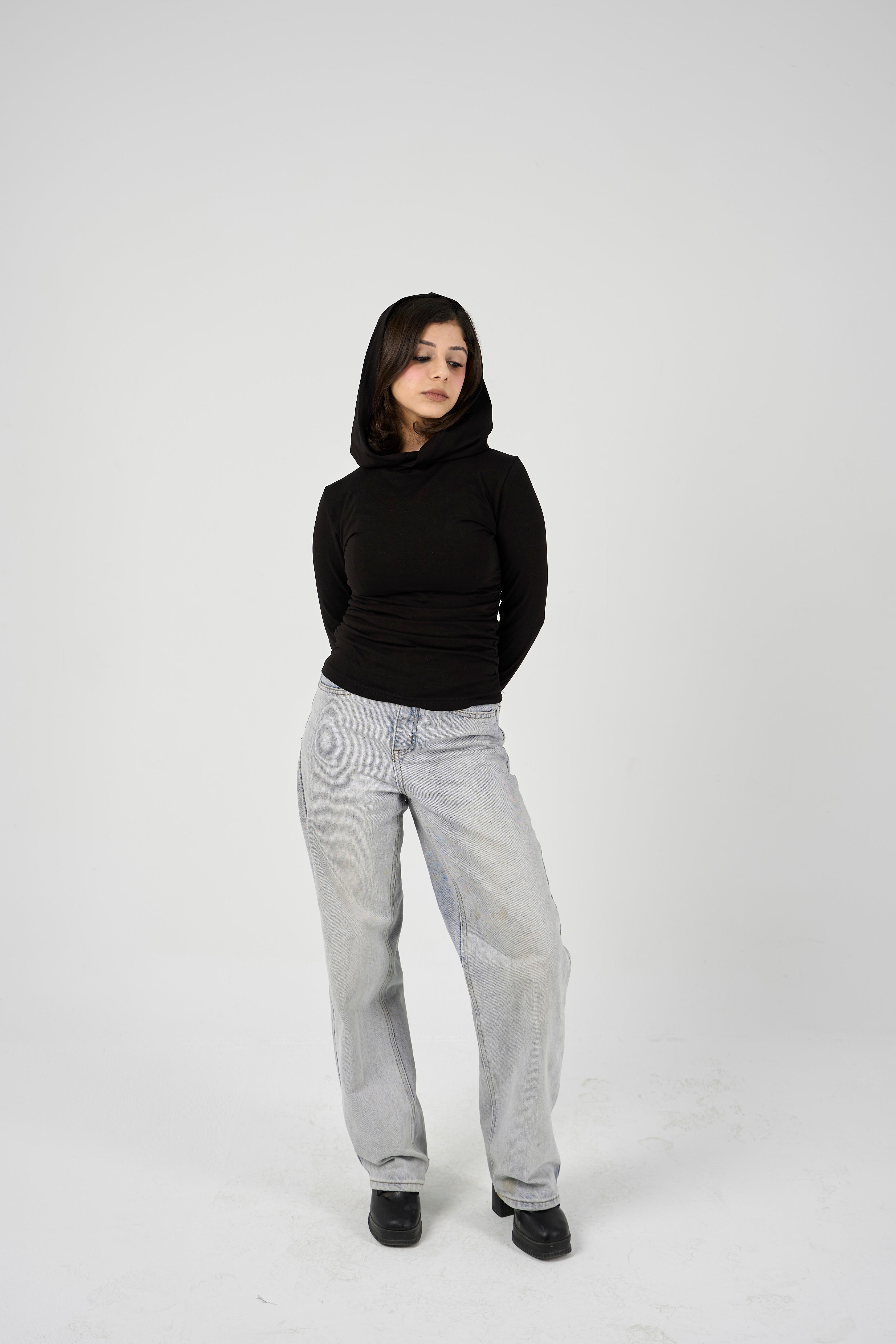 Balaclava top - Black