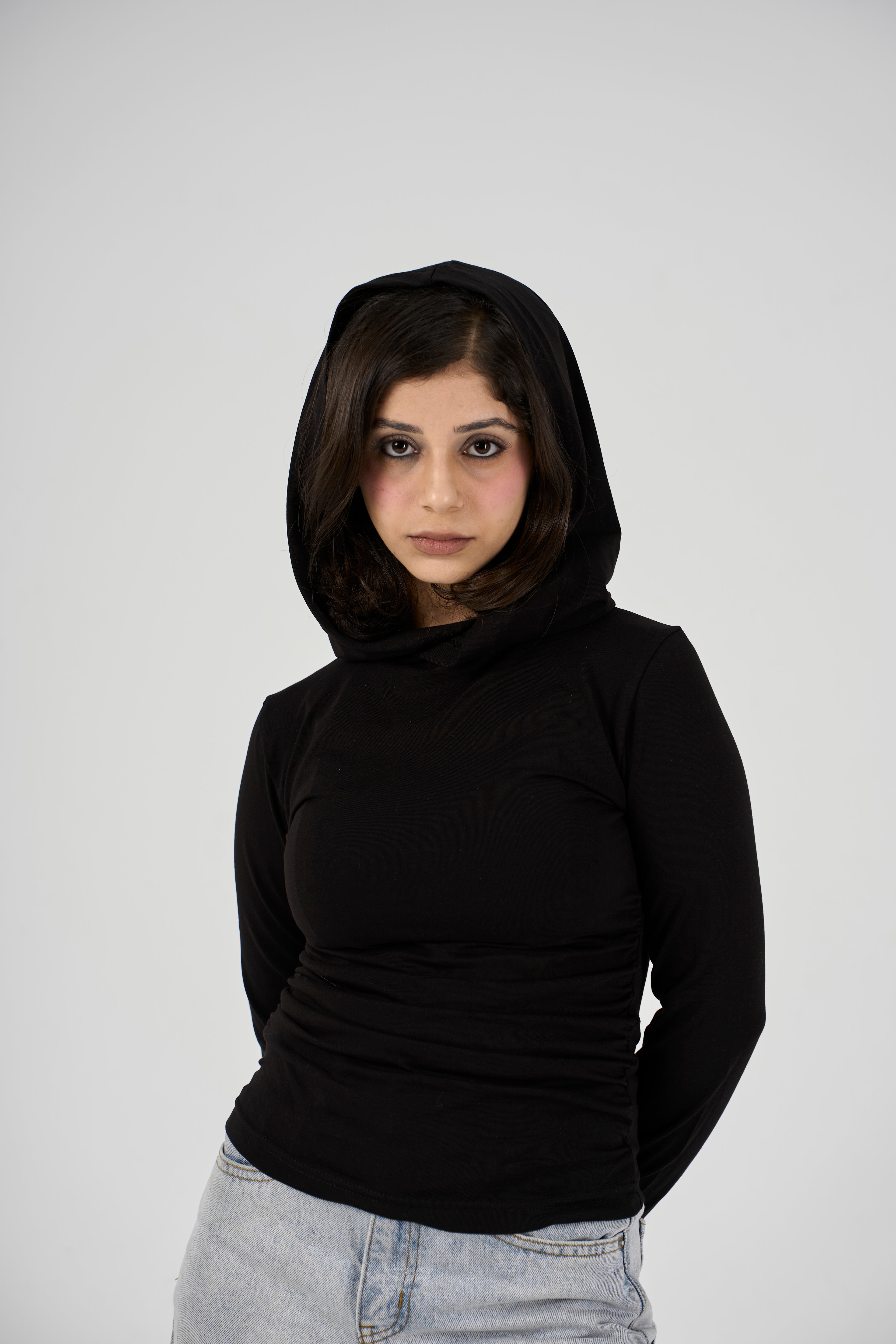 Balaclava top - Black