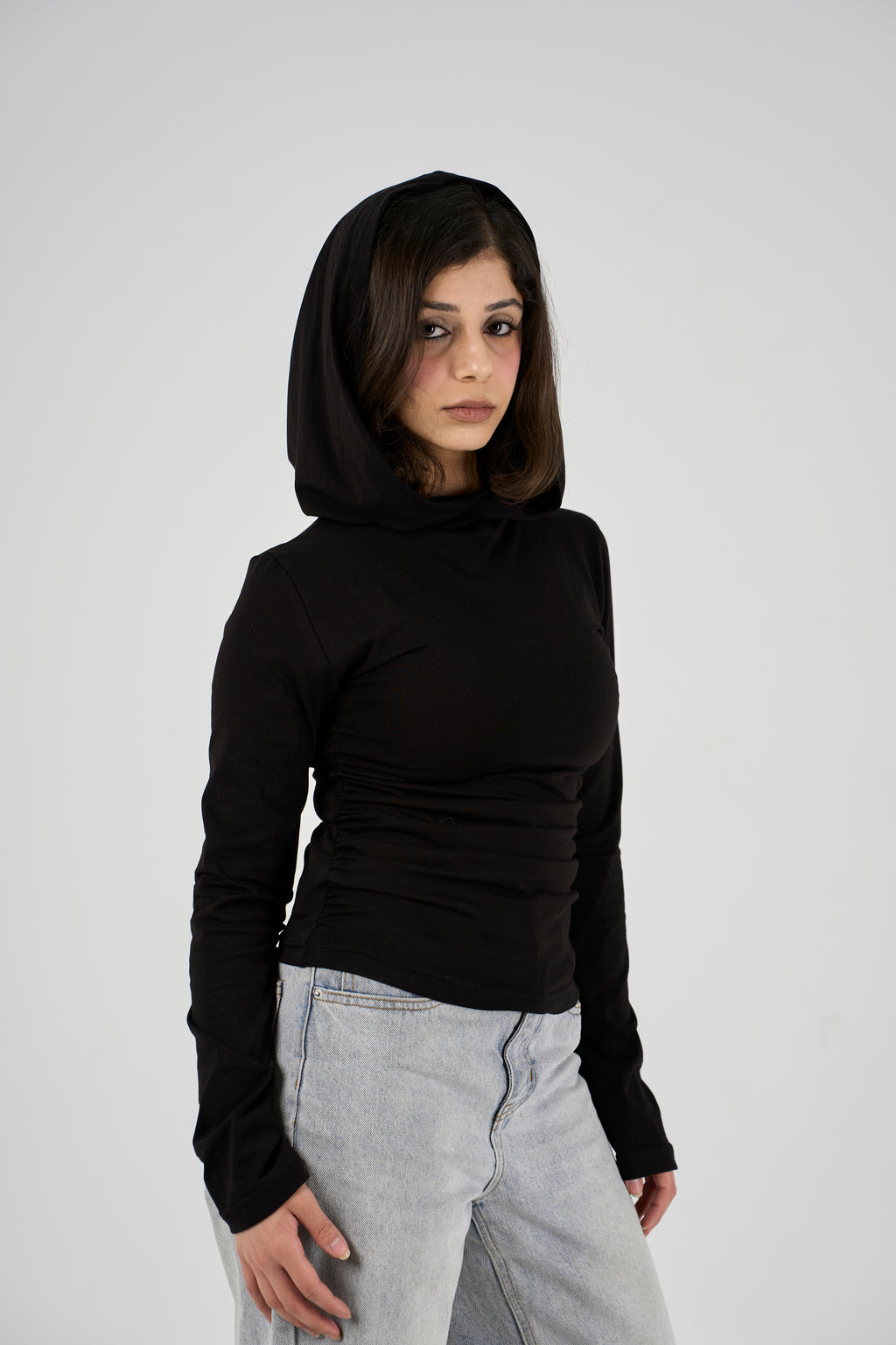 Balaclava top - Black