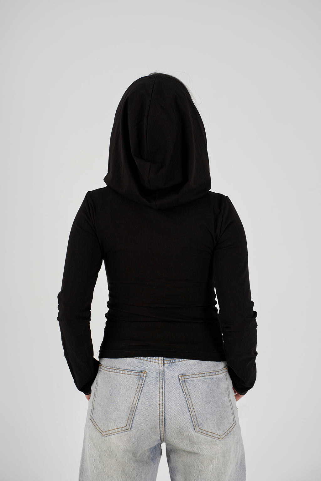 Balaclava top - Black