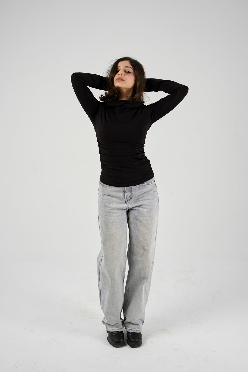 Balaclava top - Black