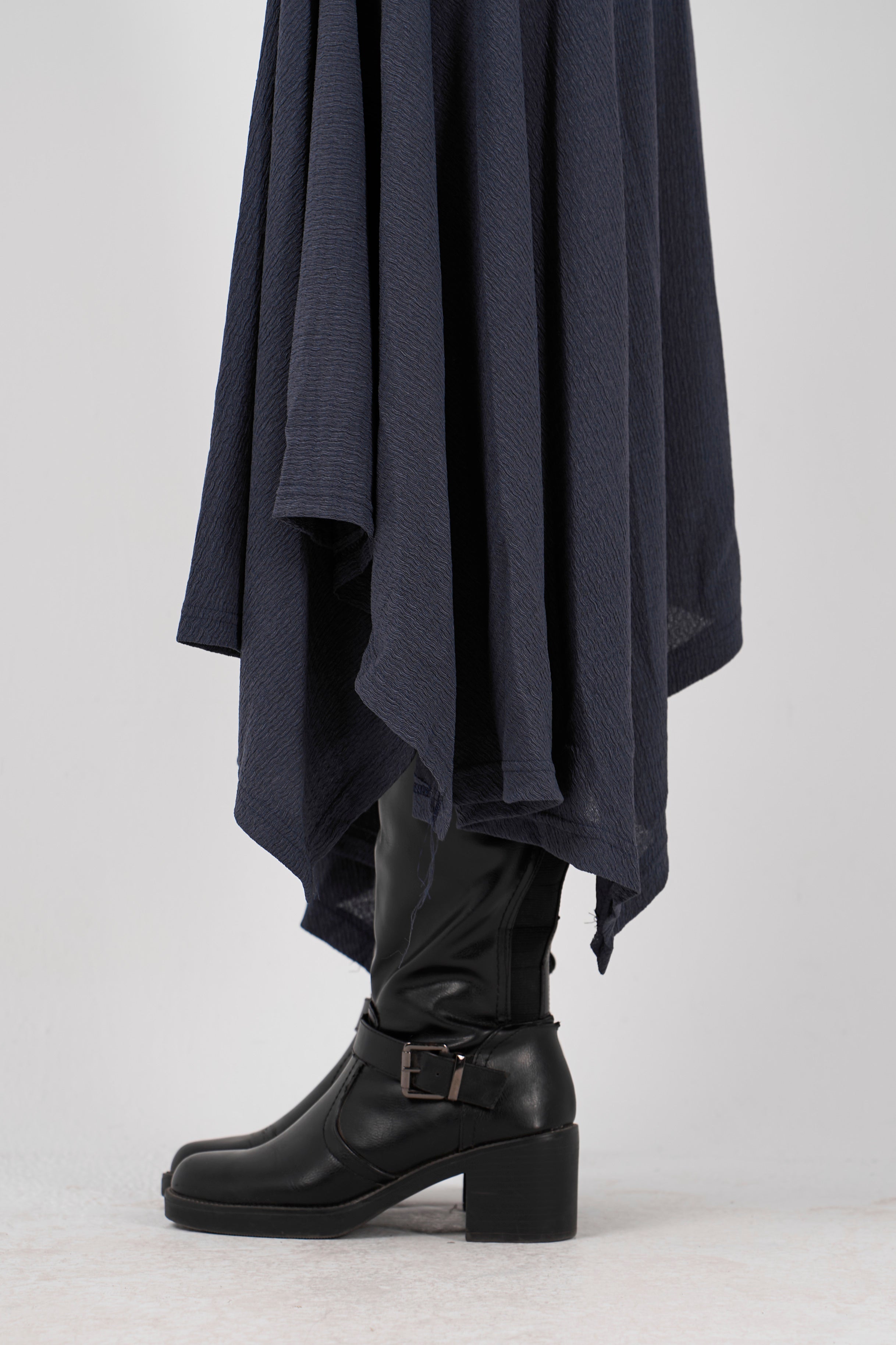 Crimpy skirt - Navy Blue