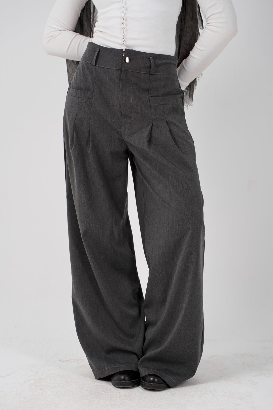 Loose Pants - grey