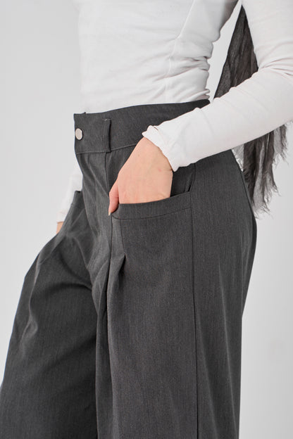 Loose Pants - grey
