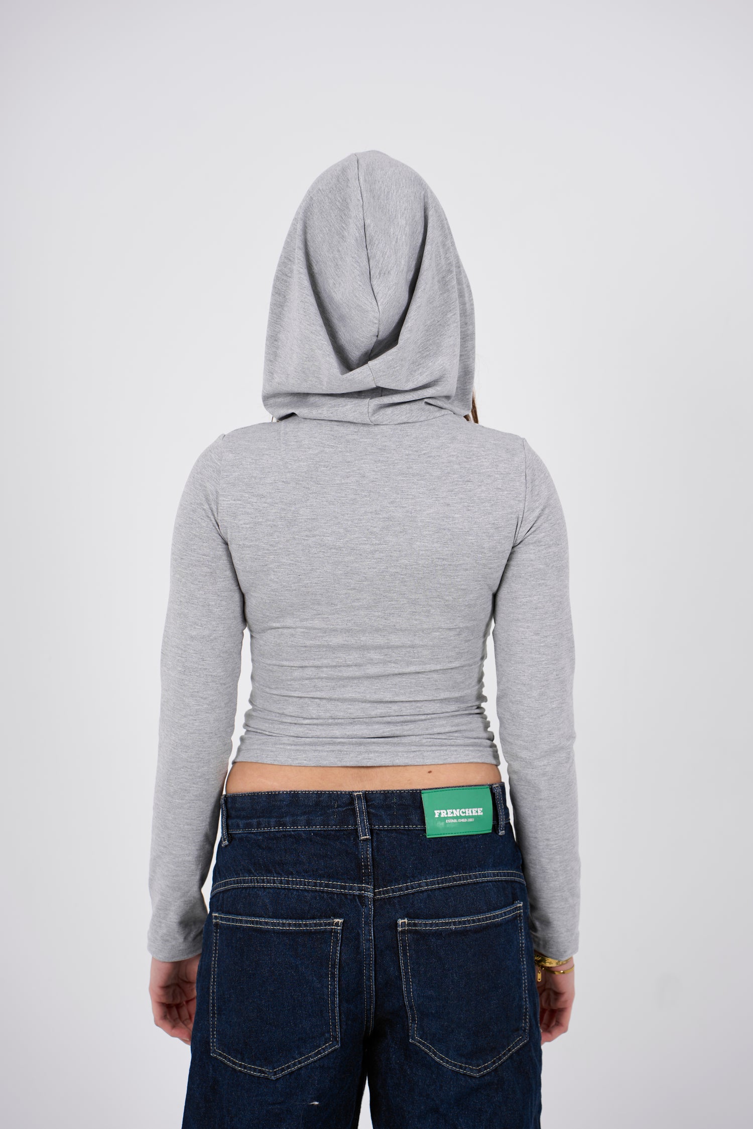 Balaclava top - Grey