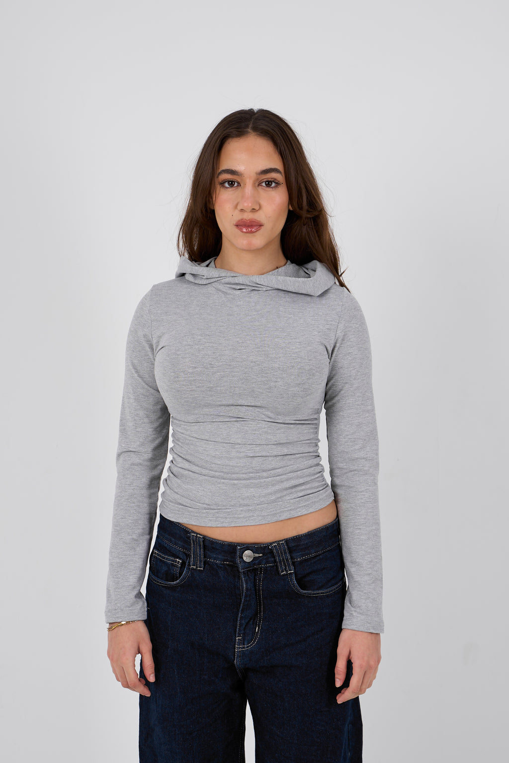 Balaclava top - Grey