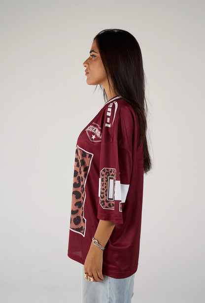 Jersey 01’ tiger - burgundy