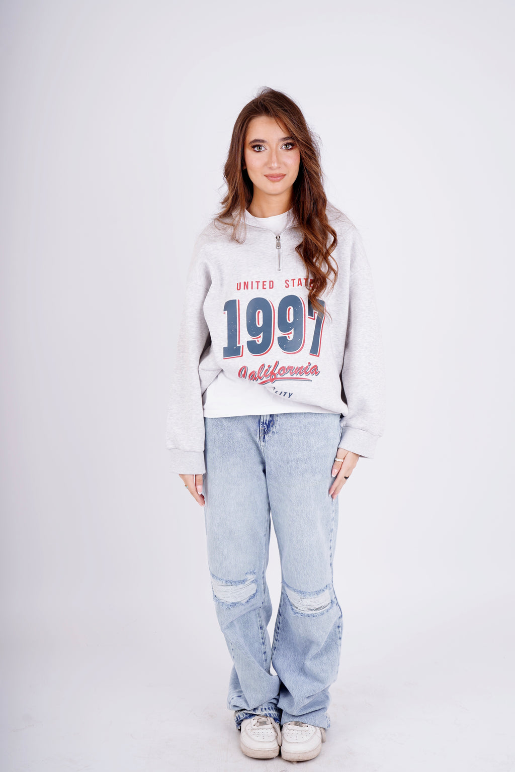 1997 half-zip sweatshirt