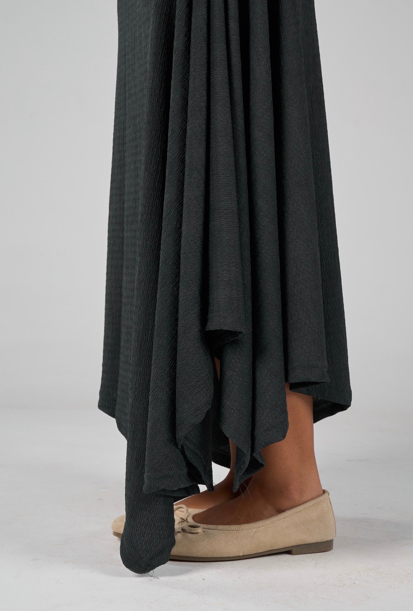 Crimpy skirt - washed Navy Blue