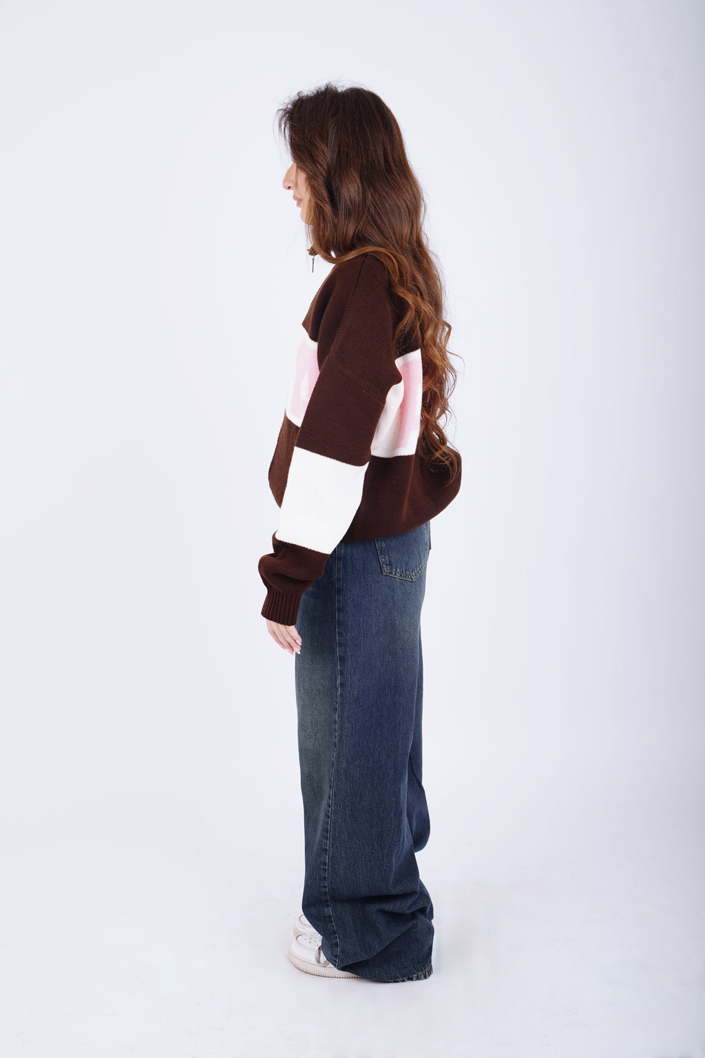 AGA knit - brown