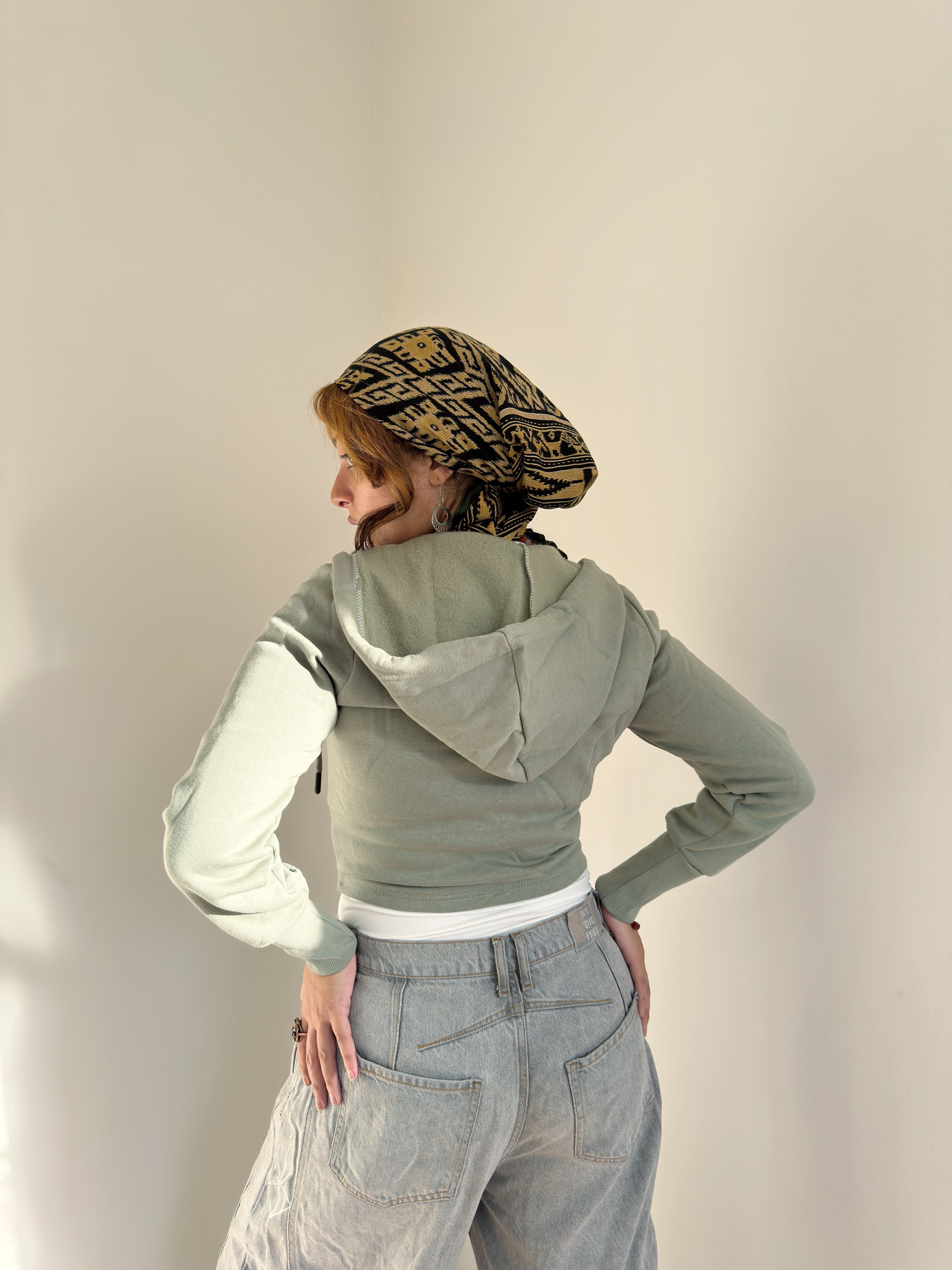Corset sweatshirt