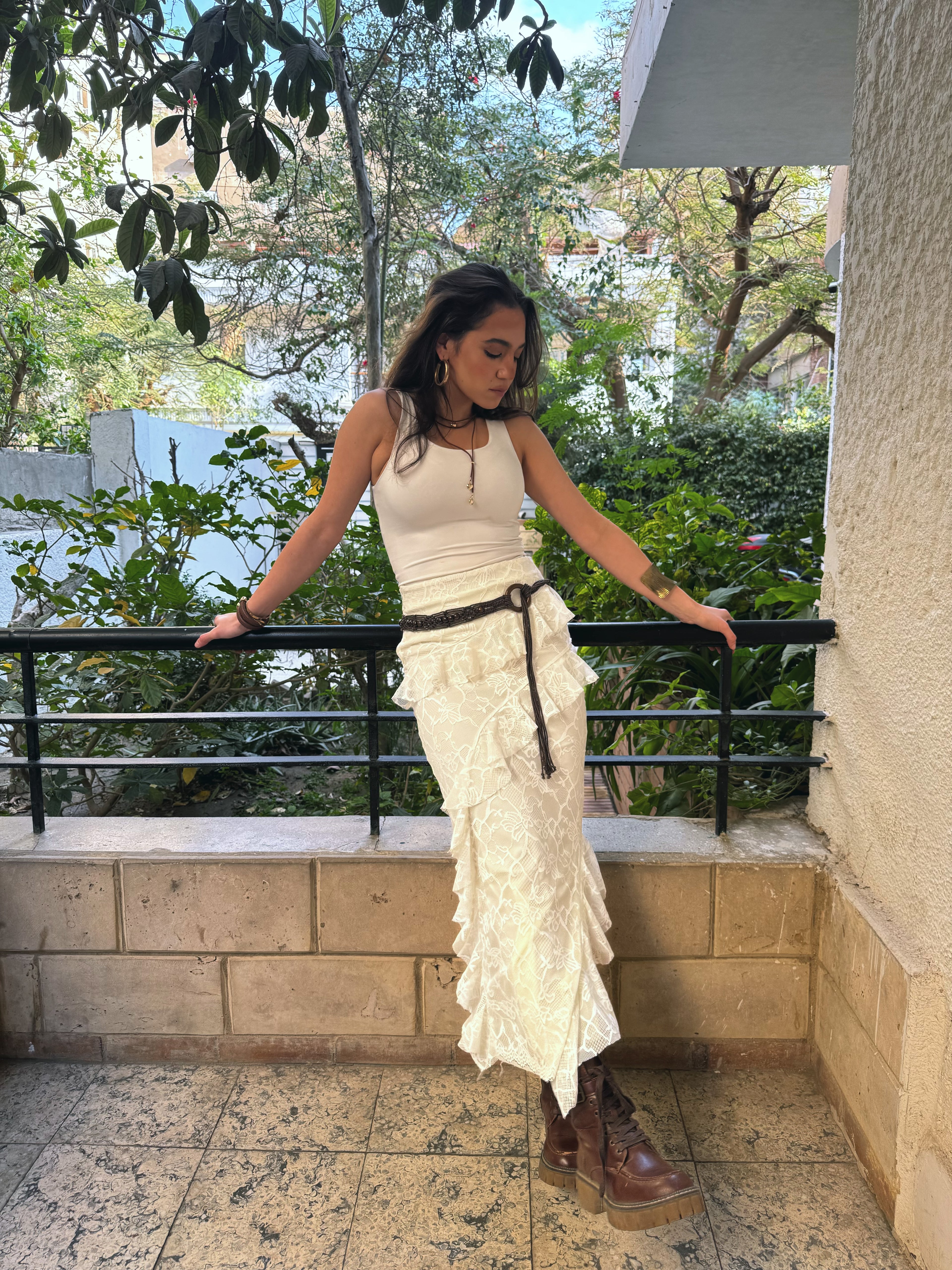Ruffles skirt