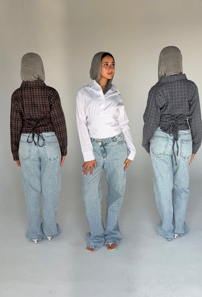 Corset shirt