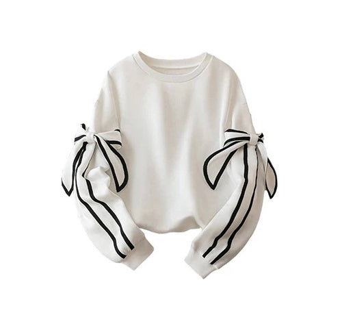 Bow sweatshirt