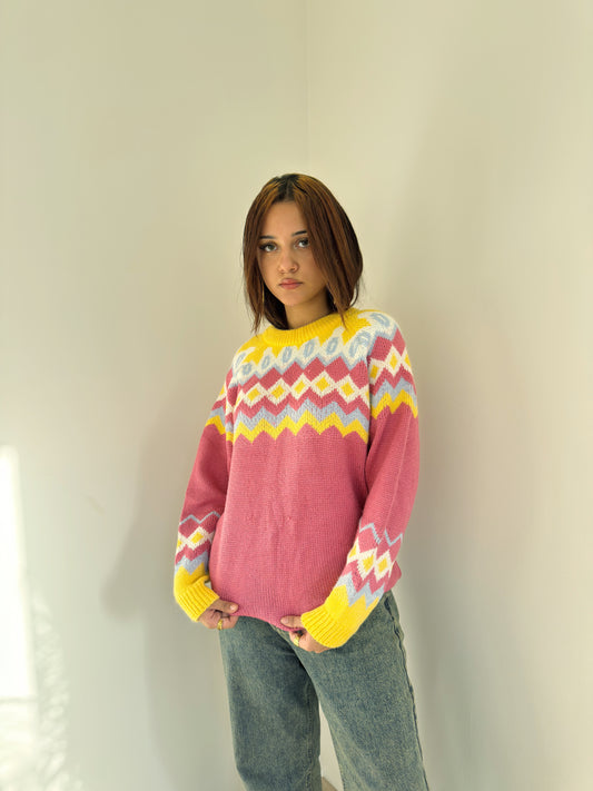 Colorful sweater