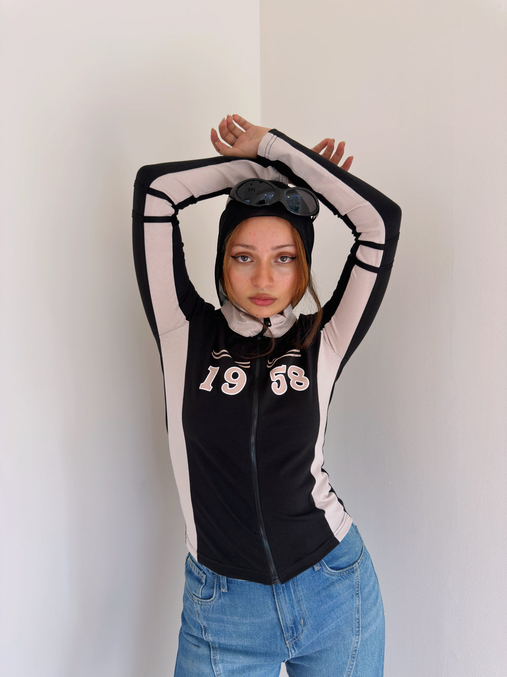 1958 full zipper top