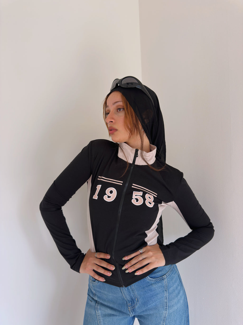 1958 full zipper top