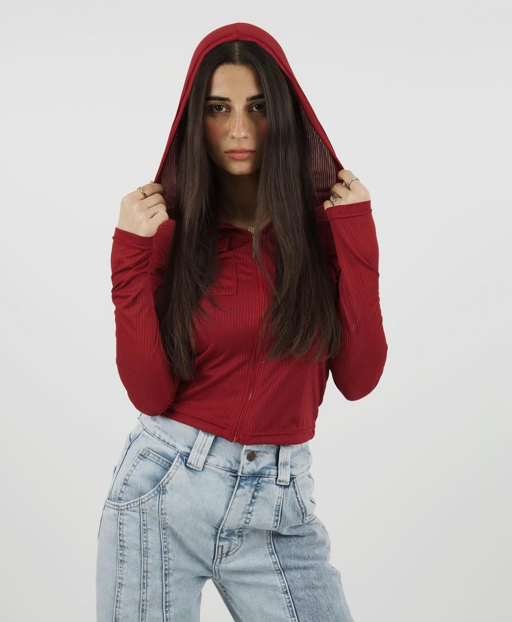 HOODED TOP