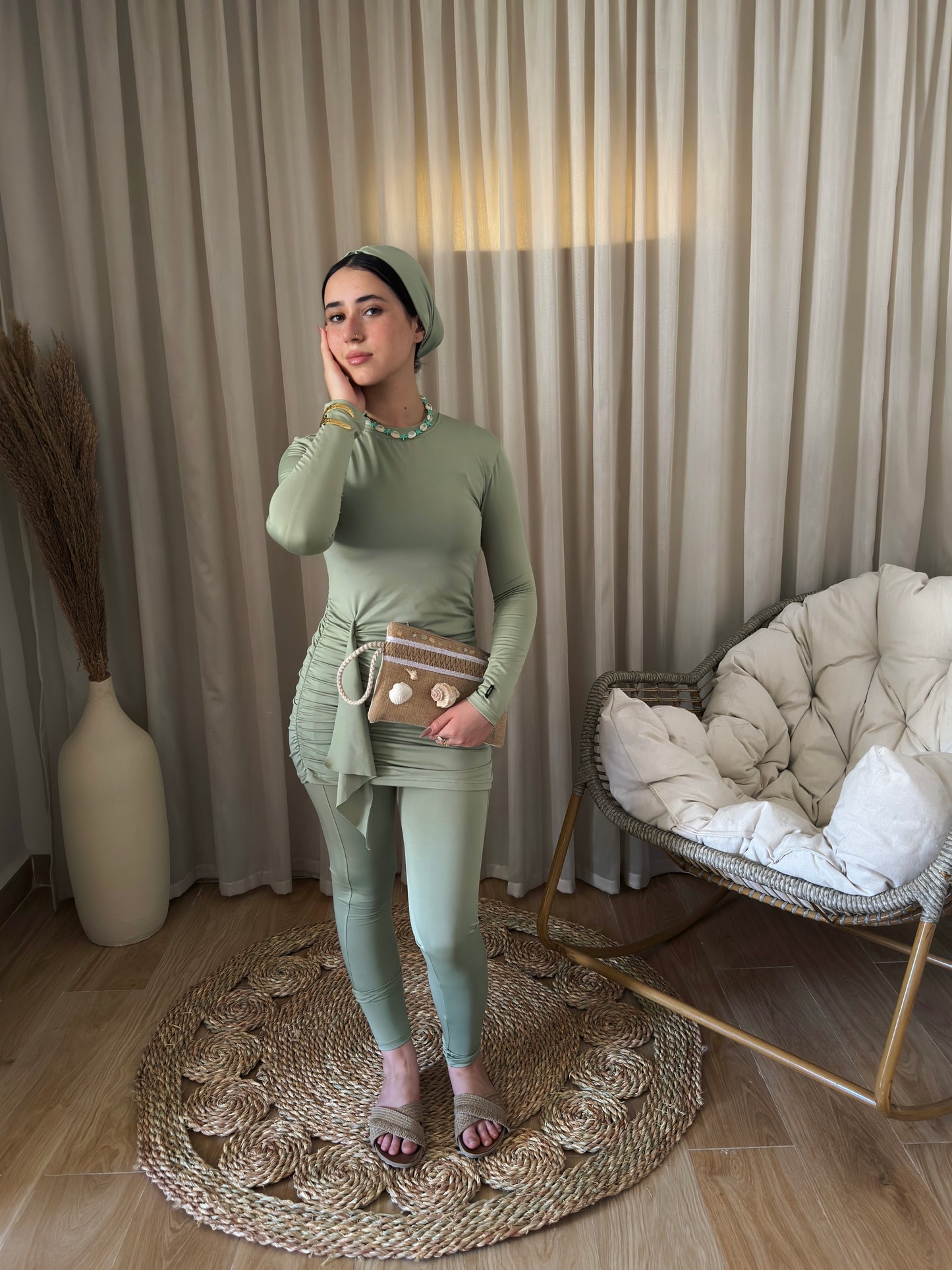 Ruffles burkini